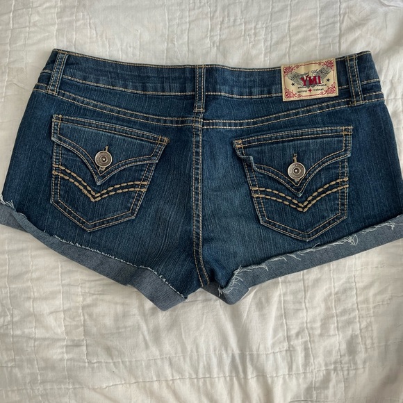 YMI cut off Jean shorts size 7 - Picture 2 of 4